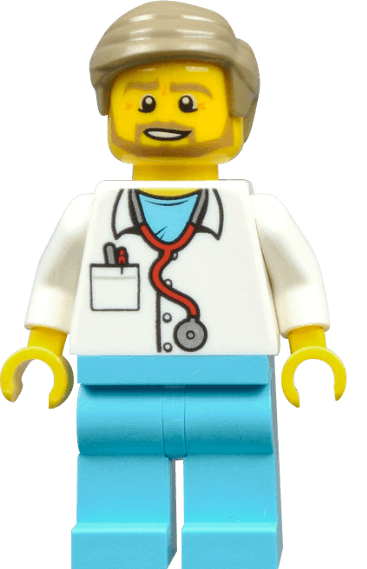 Lego character doctor