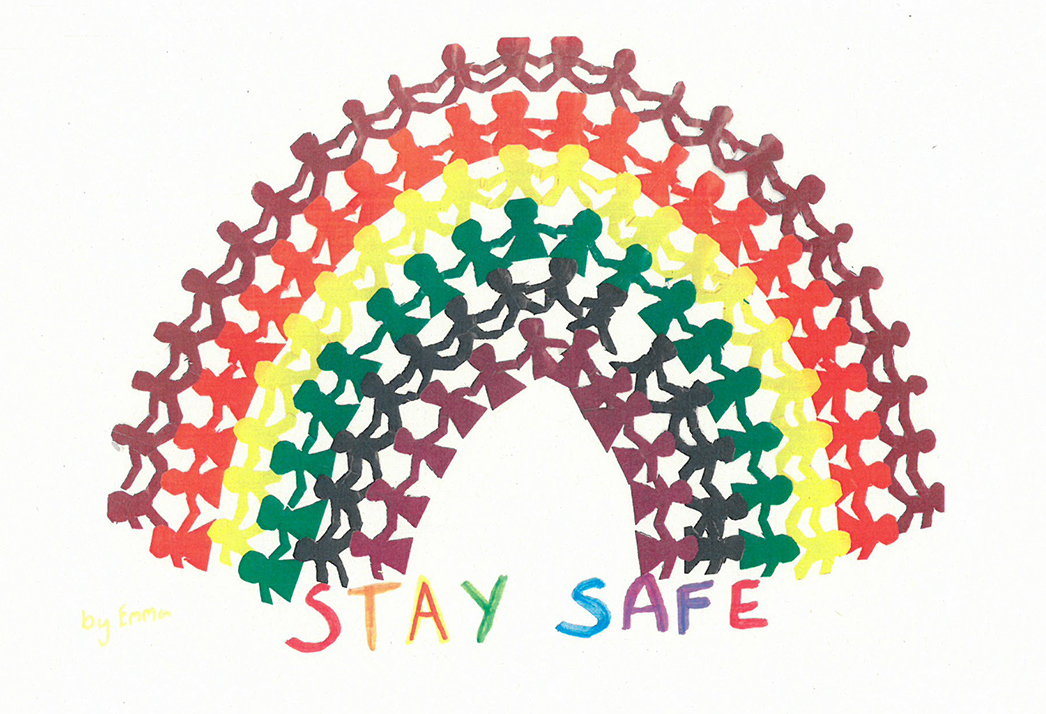 Stay safe poster