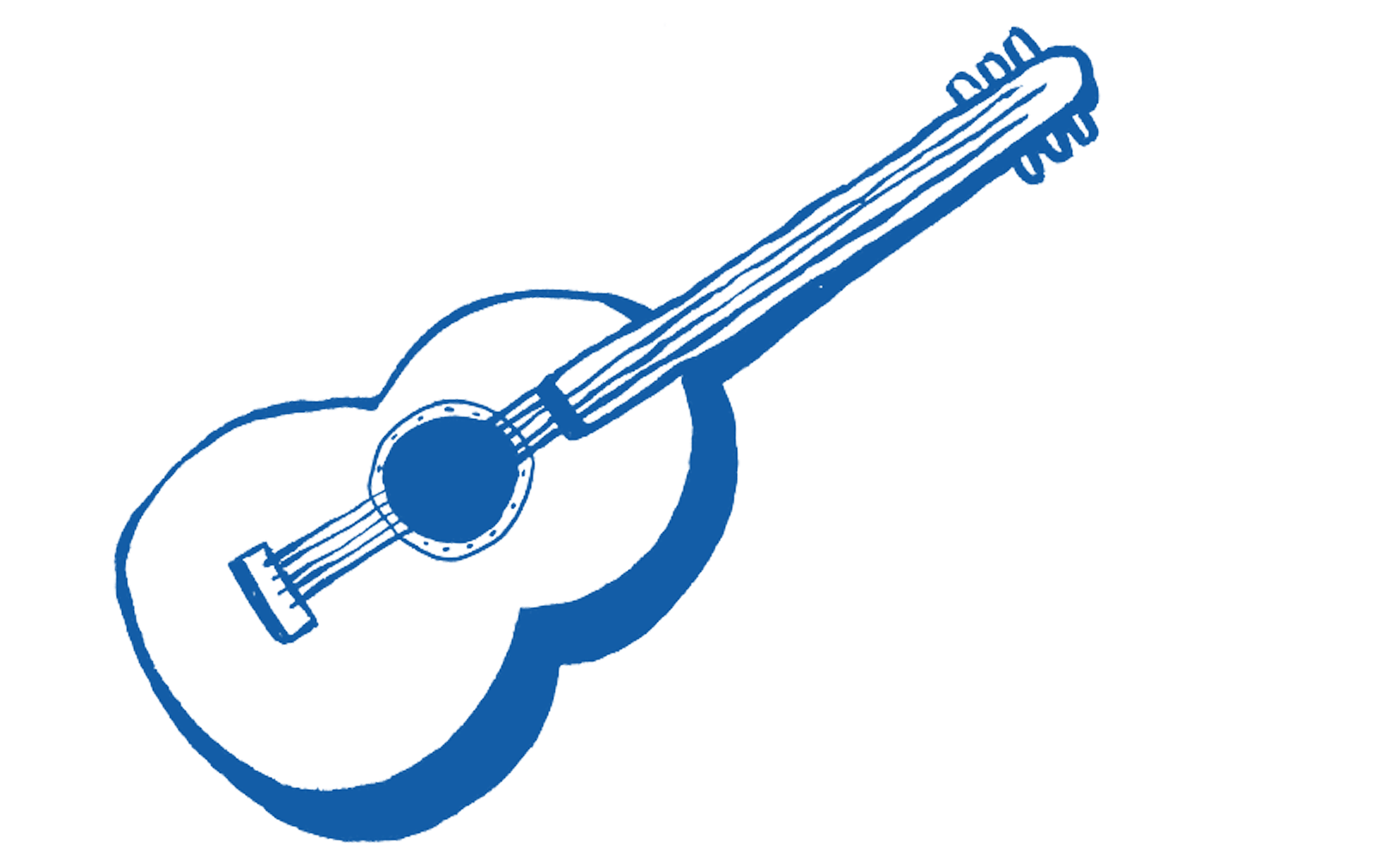 Illustration of a guitar