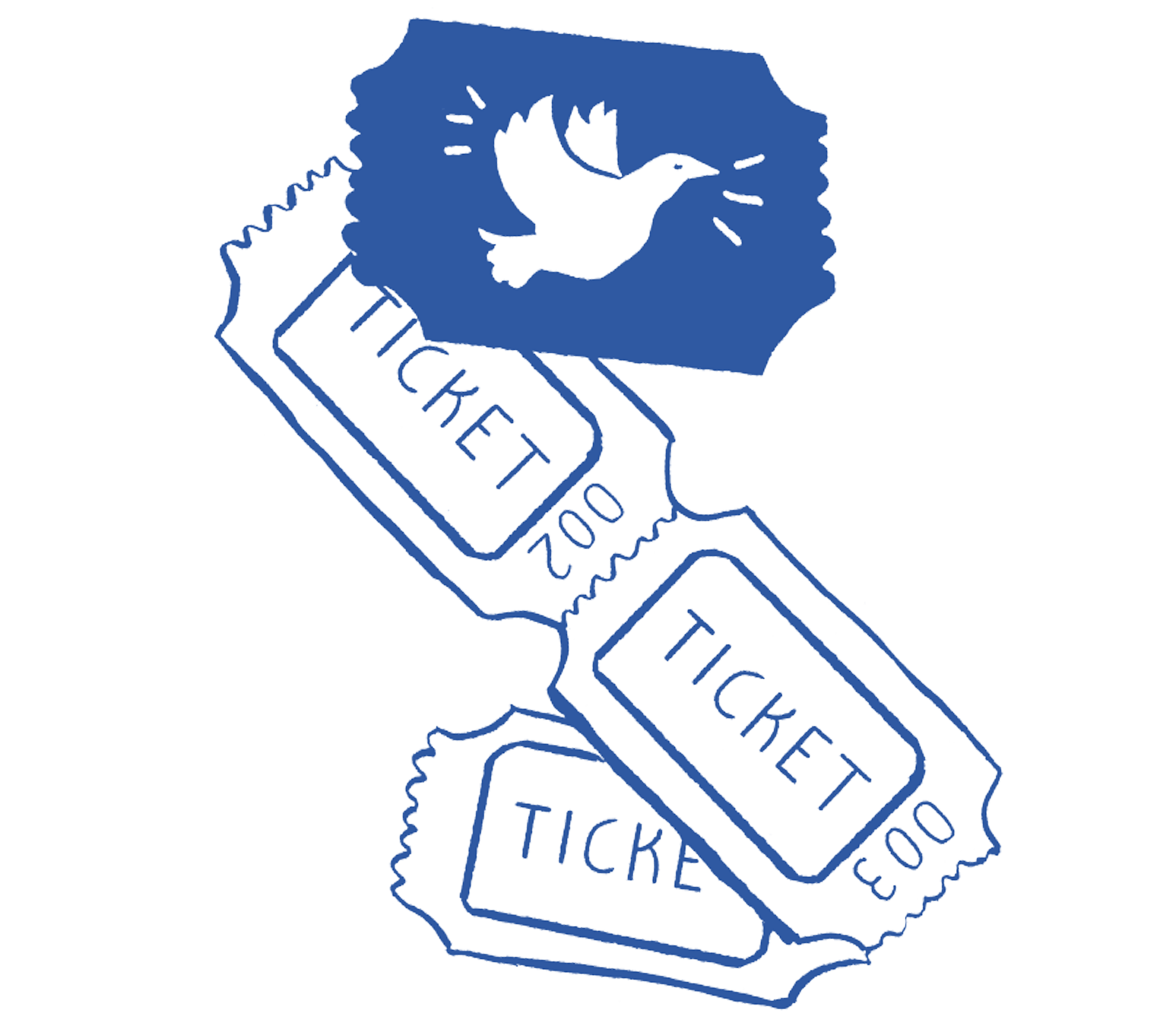 Illustration of tickets